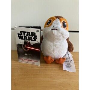 Disney Star Wars The Last Jedi Porg Shoulder New with Detached Tags!